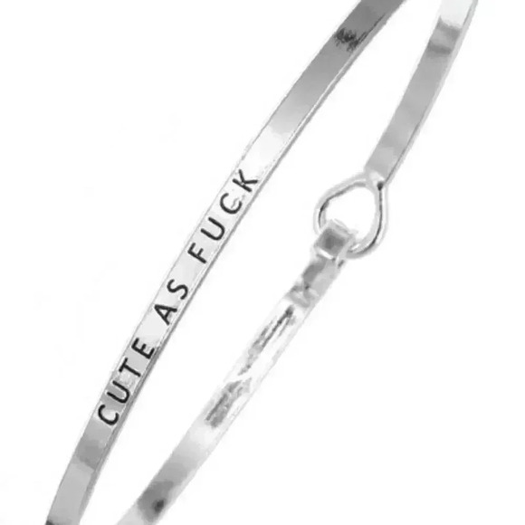 Cute As Fxxk‎ Bracelet - Picture 1 of 1